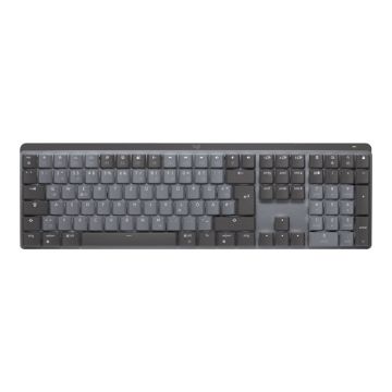 LOGITECH MX Mechanical Wireless Illuminated Performance Keyboard - GRAPHITE - (DE) - 2.4GHZ/BT - N/A - CENTRAL - LINEAR