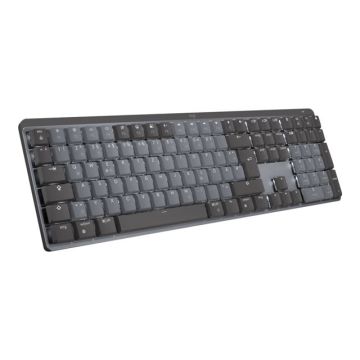 LOGITECH MX Mechanical Wireless Illuminated Performance Keyboard - GRAPHITE - (FR) - 2.4GHZ/BT - N/A - CENTRAL - TACTILE