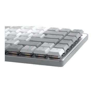 LOGITECH MX Mechanical Mini for Mac Minimalist Wireless Illuminated Keyboard - PALE GREY - (US) INTL - EMEA