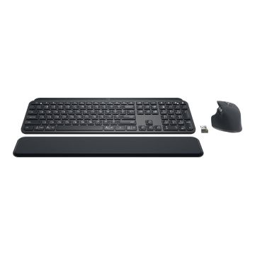 LOGITECH MX Keys Combo for Business Gen 2 - GRAPHITE - (UK) - INTNL