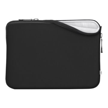 MW BASICS LIFE SLEEVE MacBook Pro and Air 13inch USB-C Perfect-fit sleeve with memory foam Black/White