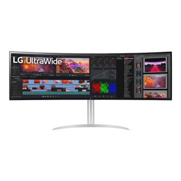 LG 49WQ95C-W.AEU 49inch IPS UltraWide Dual QHD 5120x1440 144Hz Nano HDMI DP USB-C Speakers