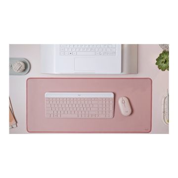 LOGITECH MK470 Slim Combo - ROSE - (FRA) - CENTRAL-419