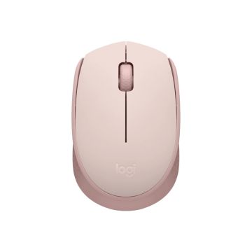 LOGITECH M171 Mouse right and left-handed optical 3 buttons wireless 2.4 GHz USB wireless receiver pink