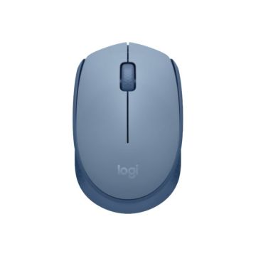 LOGITECH M171 Mouse right and left-handed optical 3 buttons wireless 2.4 GHz USB wireless receiver blue/grey