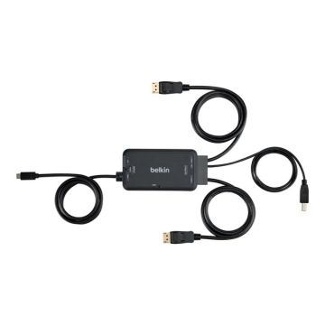 TAA USB-C to DUAL DP/USB/DEVICE