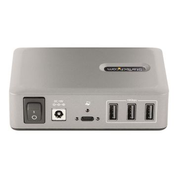 STARTECH.COM 10-Port USB-C Hub 8x USB-A + 2x USB-C Self-Powered w/ 65W Power Supply USB 3.1 10Gbps Desktop/Laptop USB Hub