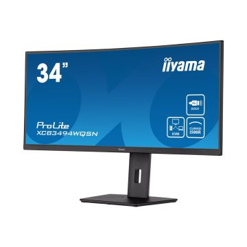 IIYAMA XCB3494WQSN-B5 34inch ETE UW IPS-panel 3440x1440 FreeSync 120Hz 300cd/m2 0.4ms MPRT HDMI DP K