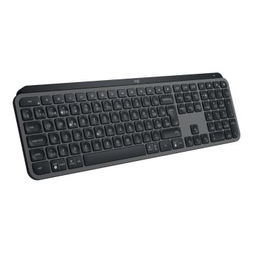 LOGITECH MX Keys S - GRAPHITE - (CH) - BT - N/A - CENTRAL-419