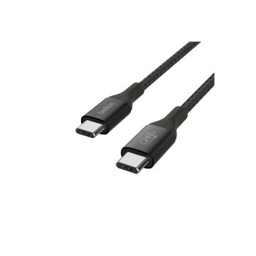 Boost Charge 240w USB-C to USB-C Cable 2M Black