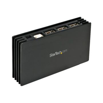 STARTECH.COM 7 Port Black USB 2.0 Hub