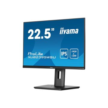 IIYAMA XUB2395WSU-B5 22.5inch ETE IPS 1920x1200 IPS 250cd/m2 4ms Speakers Stand VGA HDMI DP 15cm Hei