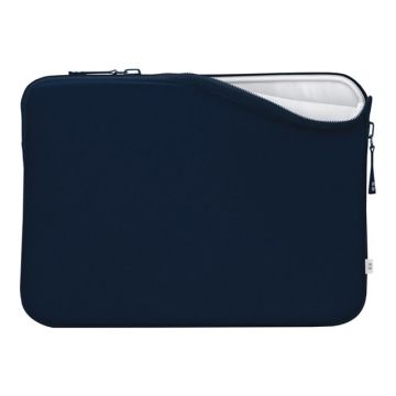 MW BASICS LIFE SLEEVE - MacBook Pro 14 - Perfect-fit sleeve with memory foam - Blue/White