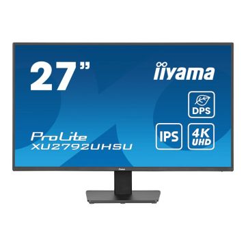 IIYAMA XU2792UHSU-B6 27inch IPS UHD LED 350cd/m2 4ms DP HDMI USB-Hub 3xOut v3.2 + 1xUSB-C Speakers