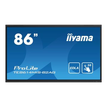 IIYAMA TE8614MIS-B2AG 86inch iiWare12E EDLA Google GMS apps Android 13 50-Points PureTouch IR+ with 