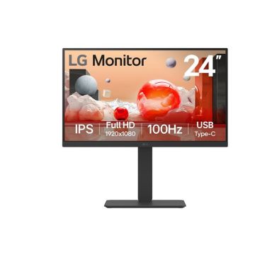 LG 24BA650-B.AEU 23.8inch IPS 1920x1080 16:9 250cd/m2 5ms HDMI DP USB Black