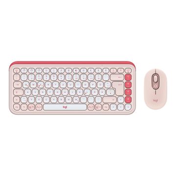 LOGITECH POP ICON COMBO - ROSE (DE)