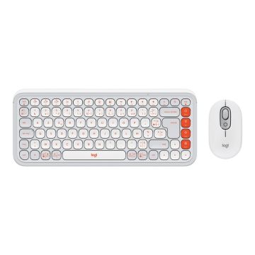 LOGITECH POP ICON COMBO - OFF WHITE (FR)