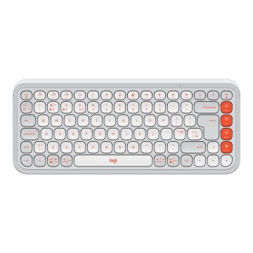 LOGITECH POP ICON KEYS - OFF WHITE (UK)