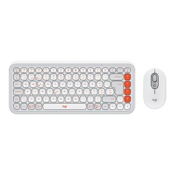 LOGITECH POP ICON COMBO - OFF WHITE (CH)