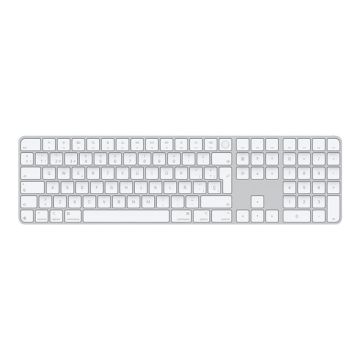 Magic Keyboard with Touch ID and Numeric Keypad for Mac models with silicon - Spanish - White Keys