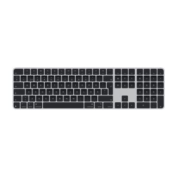 Magic Keyboard with Touch ID and Numeric Keypad for Mac models with silicon - Swedish - Black Keys