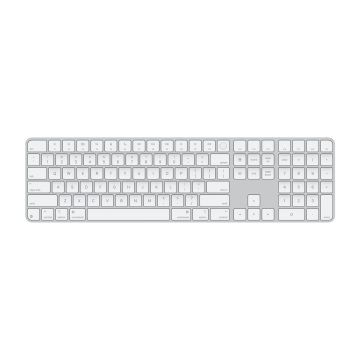 Magic Keyboard with Touch ID and Numeric Keypad for Mac models with silicon - US English - White Keys