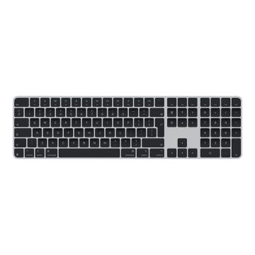 Magic Keyboard with Touch ID and Numeric Keypad for Mac models with silicon - International English - Black Keys