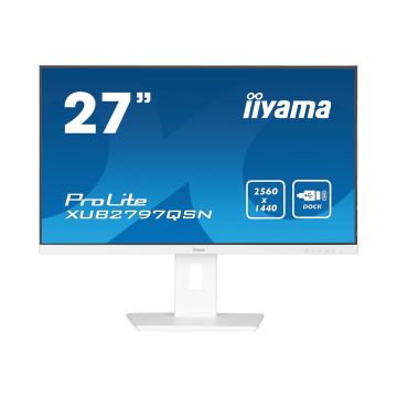 IIYAMA XUB2797QSN-W2 27inch IPS 2560x1440 300cd/m2 1ms HDMI DP USB