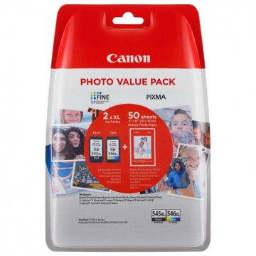 Canon PG-545XL/CL-546XL photo value pack (origineel)