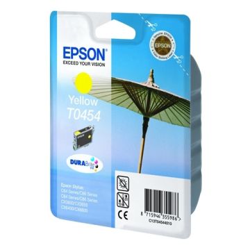 Epson T0454 inktcartridge geel (origineel)