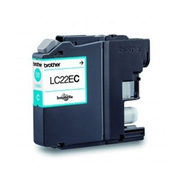 Brother LC-22EC inktcartridge cyaan (origineel)