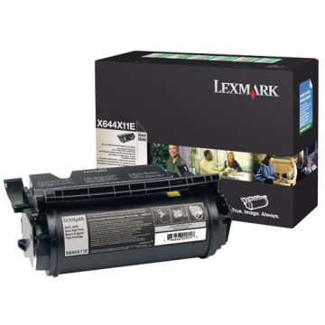 Lexmark X644X11E toner zwart extra hoge capaciteit (origineel)