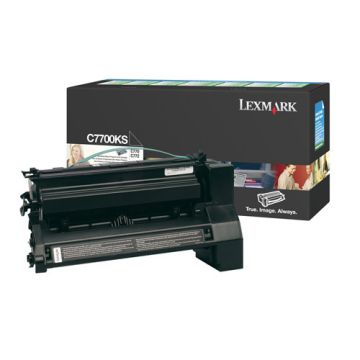 Lexmark C7700KS toner zwart (origineel)