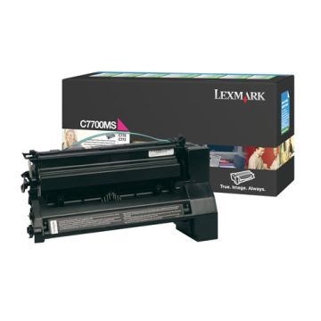 Lexmark C7700MS toner magenta (origineel)