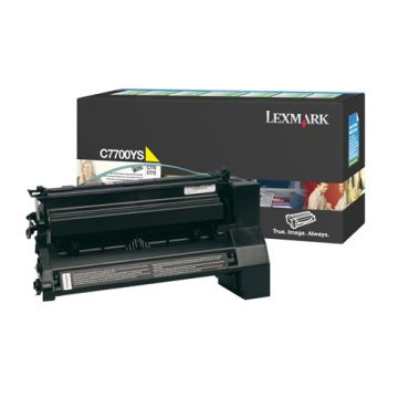 Lexmark C7700YS toner geel (origineel)