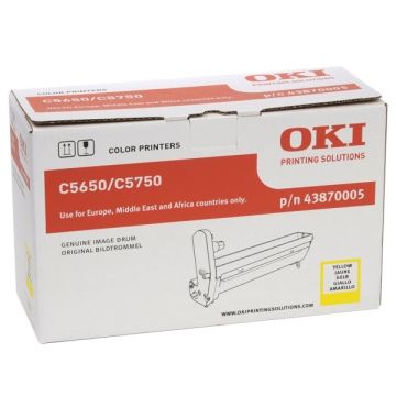 OKI 43870005 drum geel (origineel)