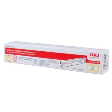 OKI 43459369 toner geel (origineel)