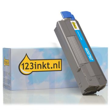 OKI 46507507 toner cyaan (123inkt huismerk)