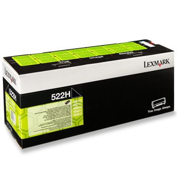 Lexmark 522H (52D2H00) toner zwart hoge capaciteit (origineel)