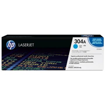 HP 304A (CC531A) toner cyaan (origineel)