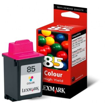 Lexmark Nr.85 (12A1985) inktcartridge kleur, hoge capaciteit (origineel)