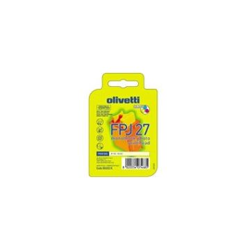 Olivetti FPJ 27 (B0203 K) 3 kleuren foto inktcartridge (origineel)