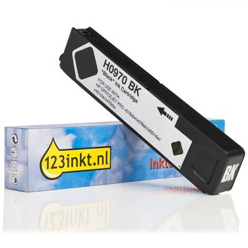 123inkt huismerk vervangt HP 970 (CN621AE) inktcartridge zwart