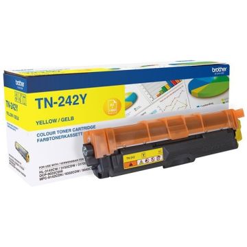 Brother TN-242Y toner geel (origineel)