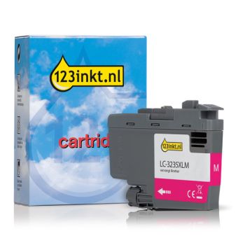 123inkt huismerk vervangt Brother LC-3235XLM inktcartridge magenta hoge capaciteit