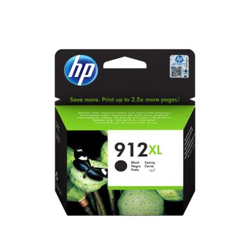 HP 912XL (3YL84AE) inktcartridge zwart hoge capaciteit (origineel)