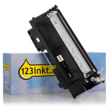 123inkt huismerk vervangt HP 117A (W2070A) toner zwart