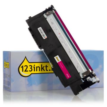 123inkt huismerk vervangt HP 117A (W2073A) toner magenta