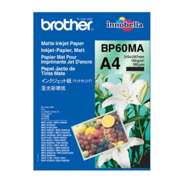 Brother BP60MA matte inkjet fotopapier A4 145 grams (25 vel)